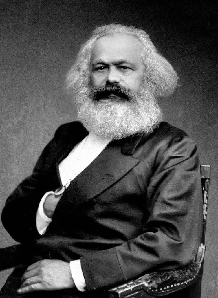 Retrato de Karl Marx